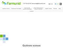 Tablet Screenshot of farmunid.com